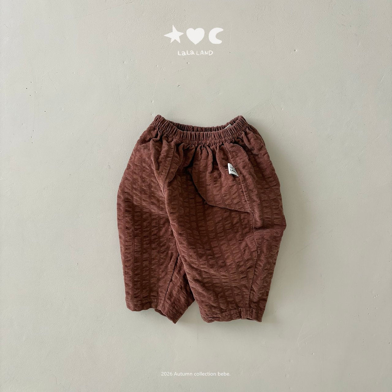 Embossed Corduroy Pants-lalaland-46