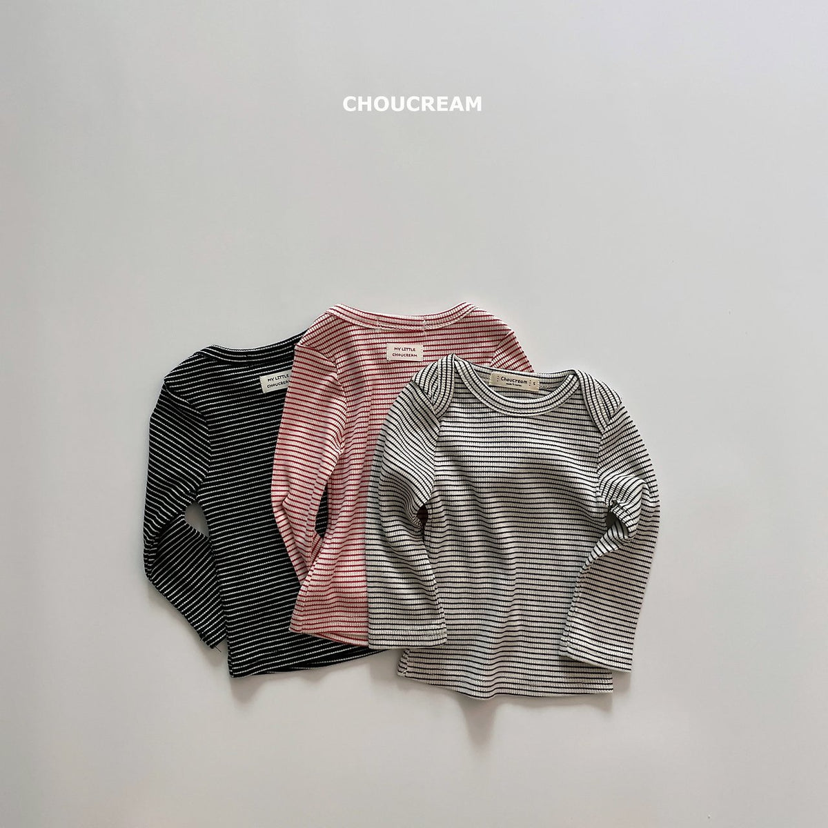Slim Stripe T-Shirt-CHOUCREAM-38