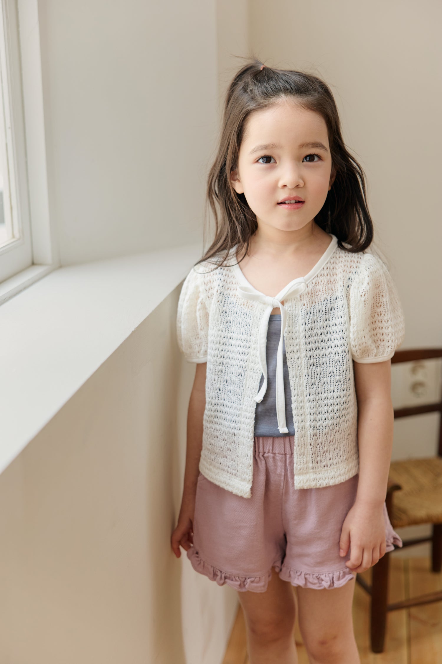 blooming ribbon cardigan - mon atelier -9