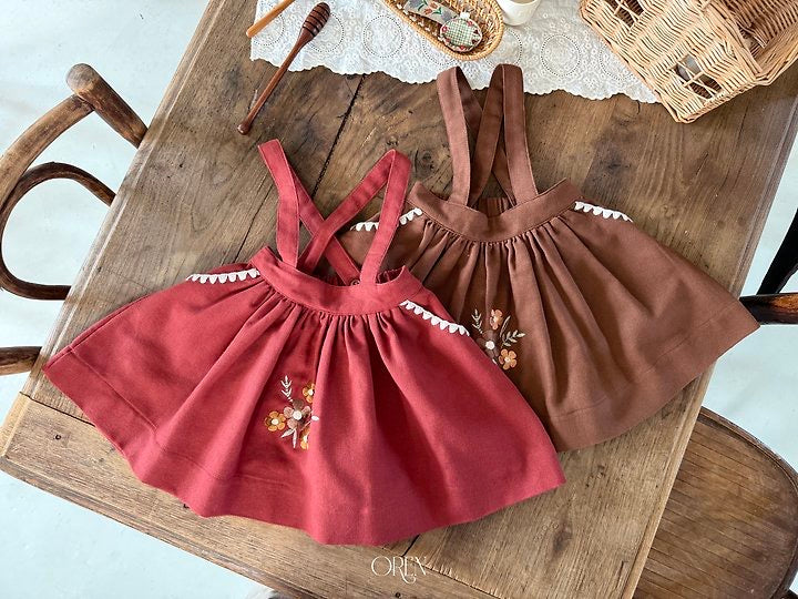 Autumn Bloom Skirt-OREN-14
