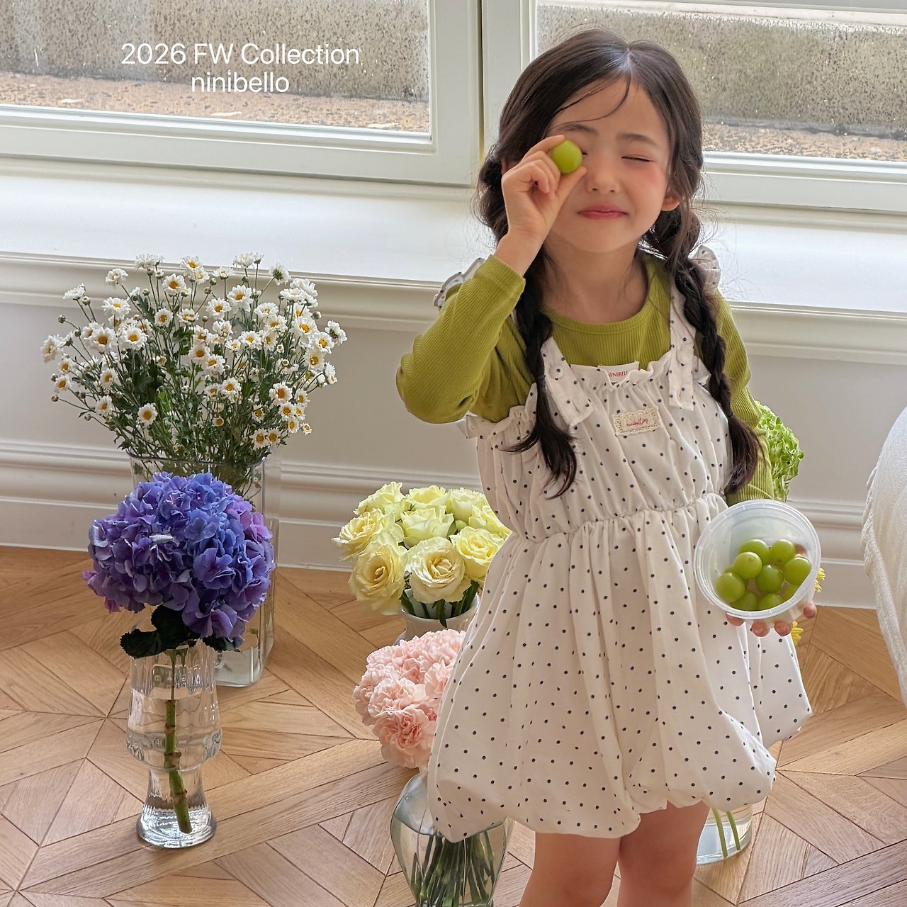 ｜即納｜●Picnic Balloon Dress-ninibello-a004