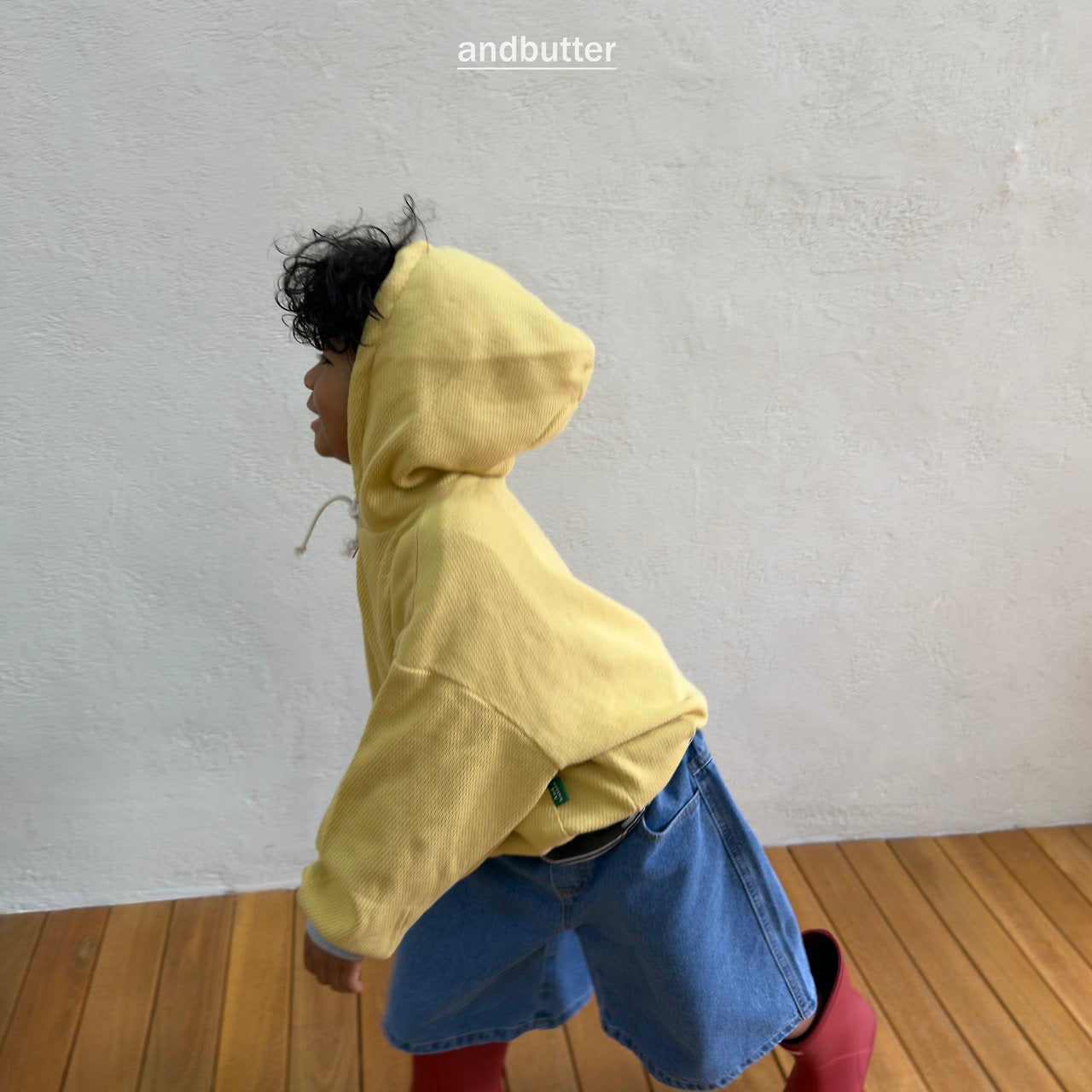 Tone-on-Tone Pocket Zip-Up Hoodie-and butter-7