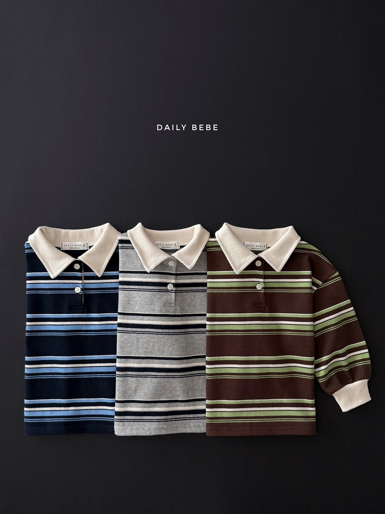 Chestnut Collared T-Shirt-dailybebe-31