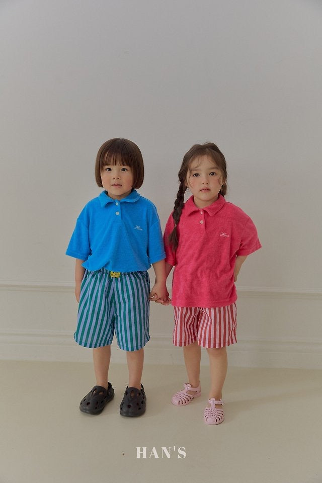 Terry Collar Tee-HAN′S KIDS  - 36