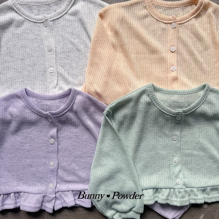flower button cardigan -bunnypowder-89