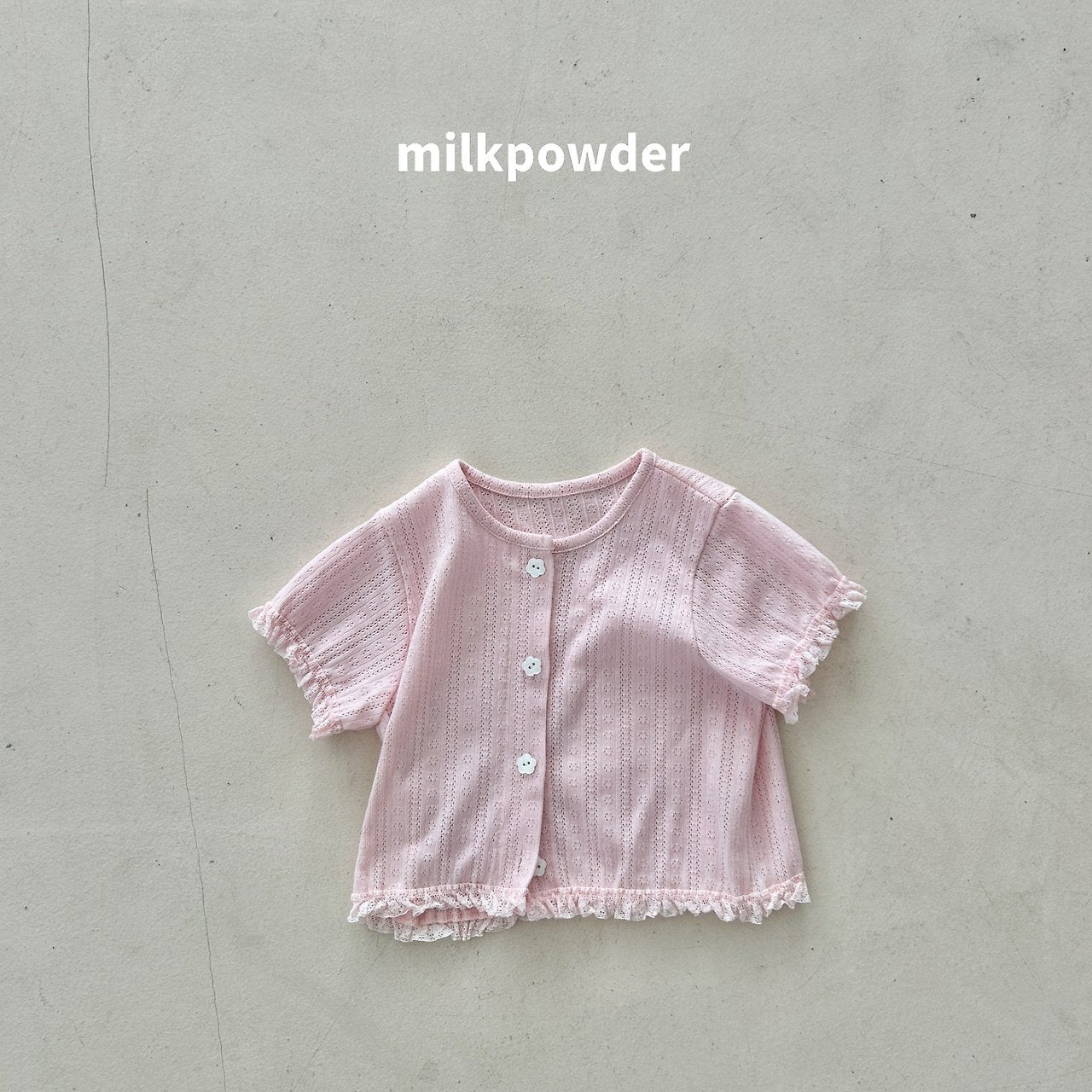Dumpling Cardigan (Short Sleeve)-milkpowder-2-9