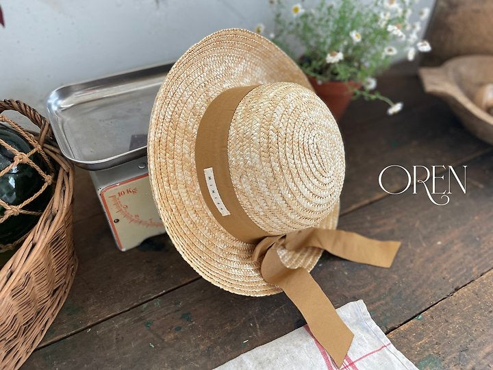Lioré Round Straw Hat- OREN /2- 41