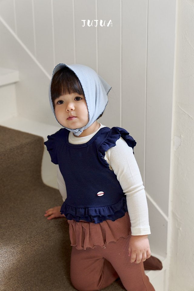 Frill Sleeveless Top-JUJUA-19