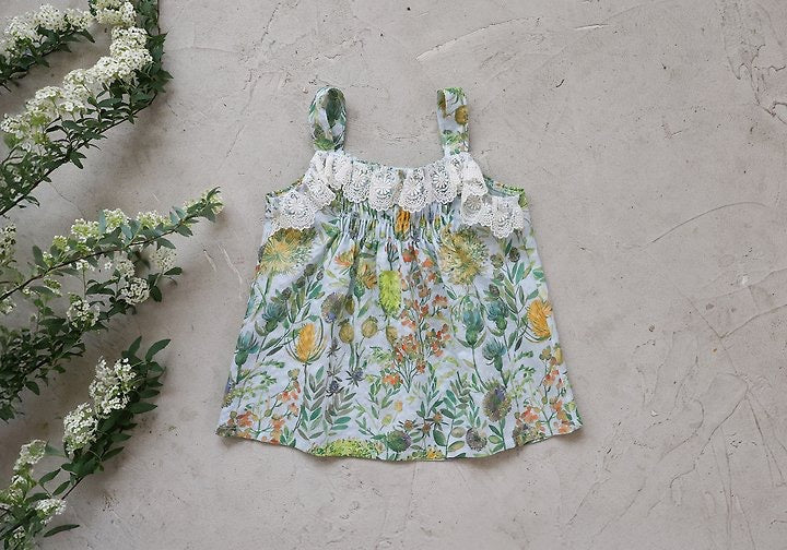 Wendy sleeveless blouse - FLO/3-8