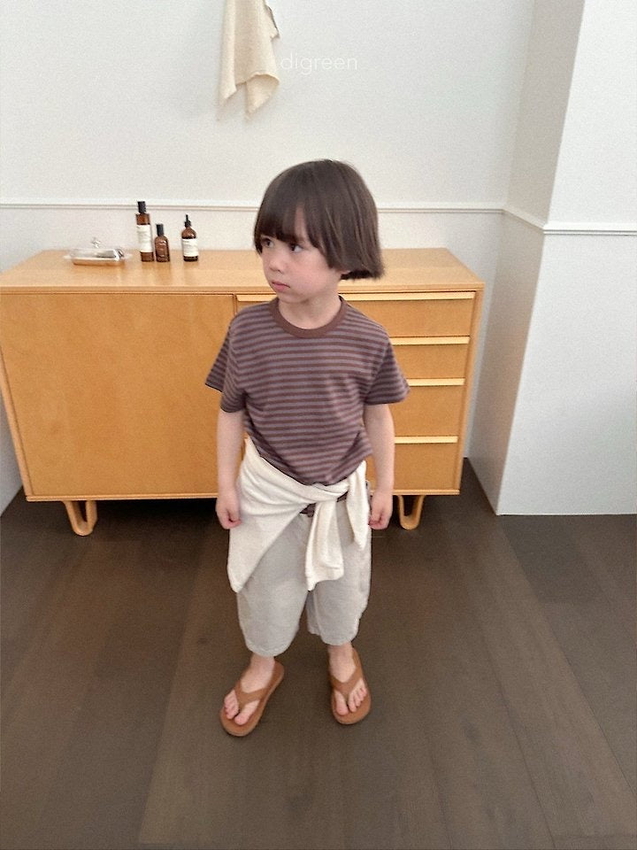 Camel stripe tee-digreen-35