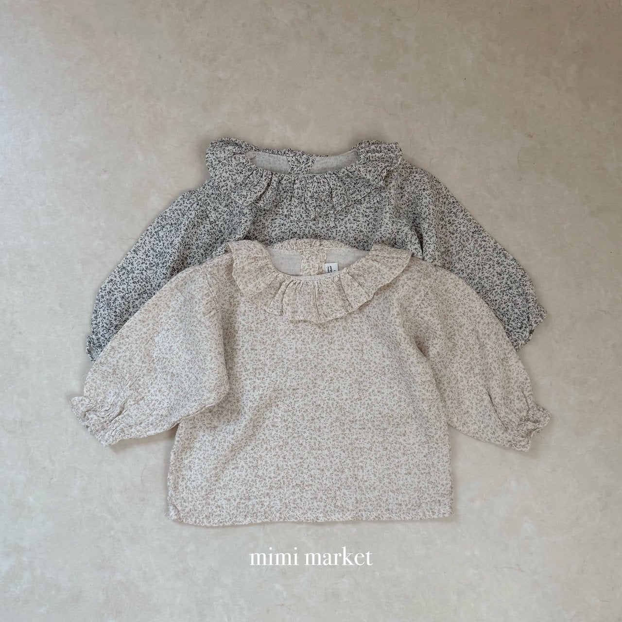 Pleated Collar Blouse-mimi-market-4