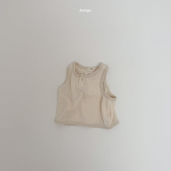 Rain Rashguard Sleeveless Top-amigo-43
