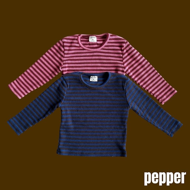 Pippi Stripe T-Shirt-pepper-30