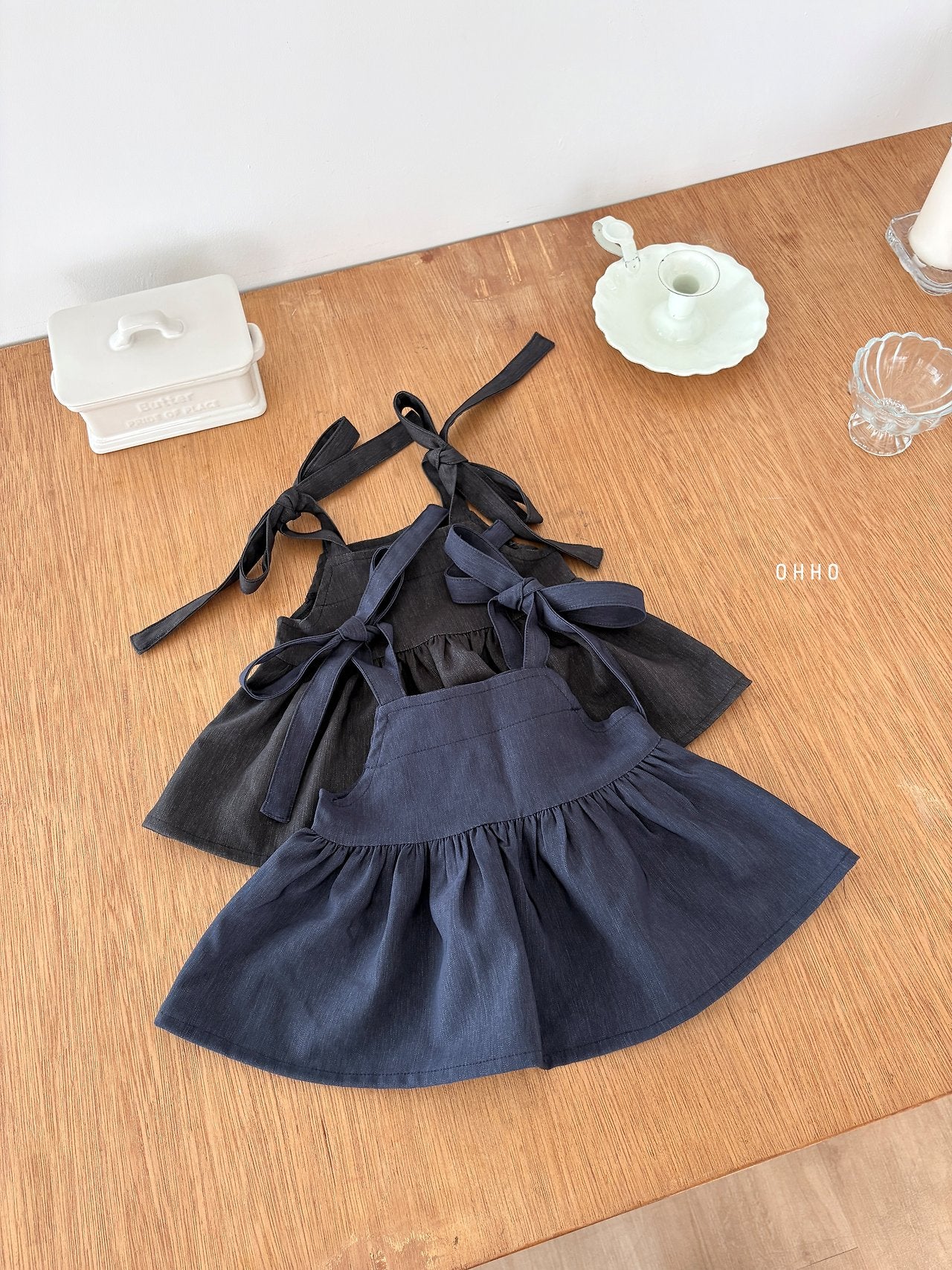 soft denim strap blouse-ohho-2-4