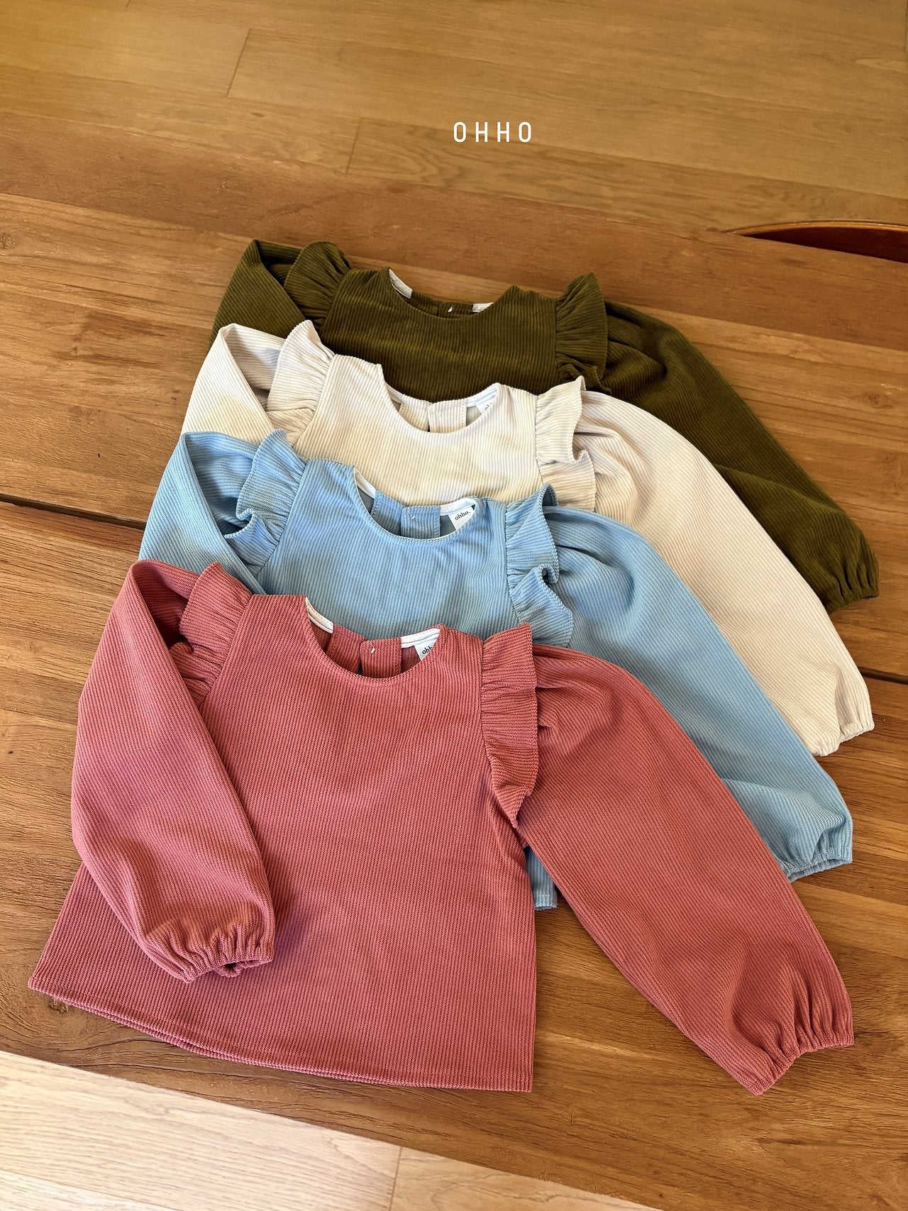 Soft Corduroy Blouse-ohho-21
