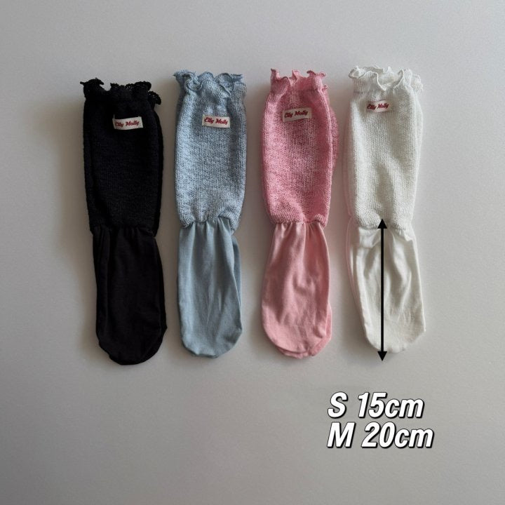 fur knit gloves - ELLYMOLLY - 94