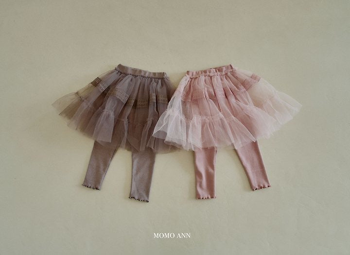 Mesh Skirt Leggings-momoann-15