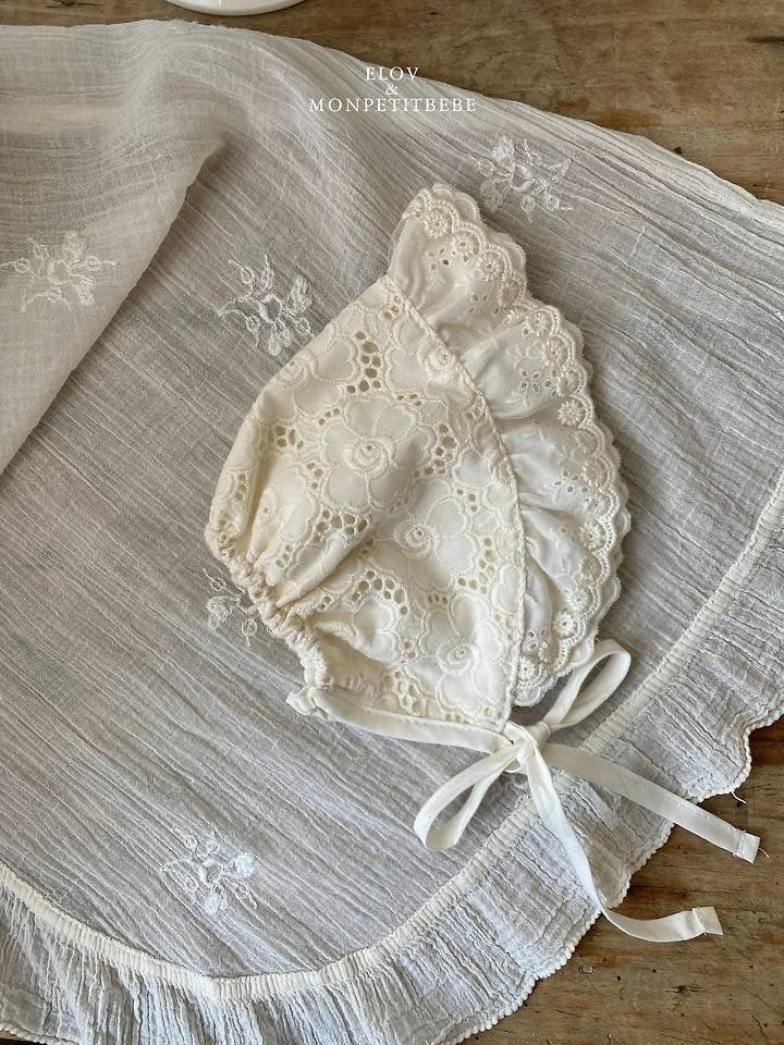lace bonnet-MON PETIT BEBE-1