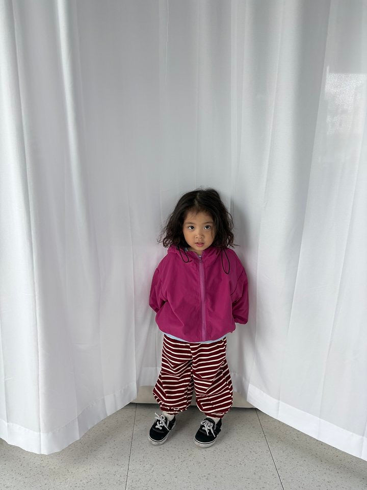 Chacha Stripe Jogger Pants-pepper-4
