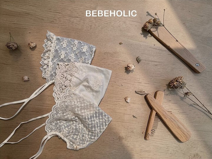 holic lace bonnet / bebeholic -4