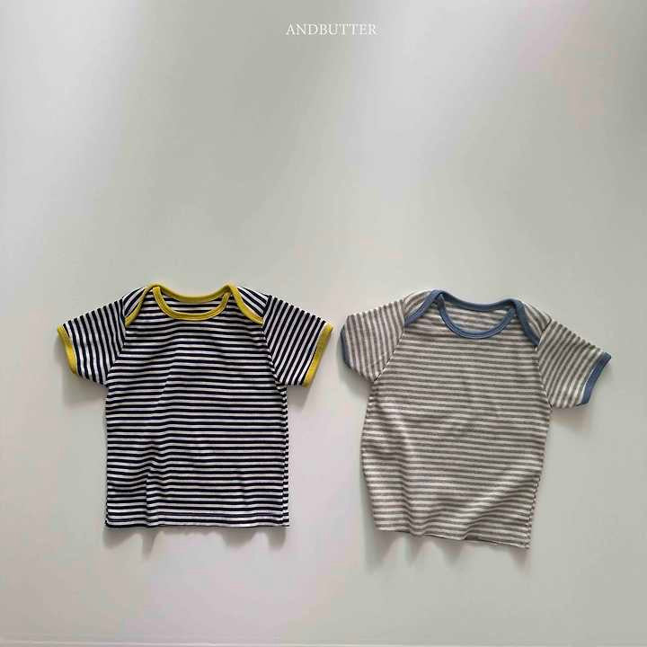 Boat Neck Mix Tee-and butter-14