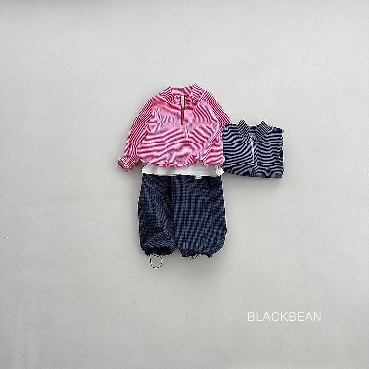 Eco Zip-up Tee-blackbean-14