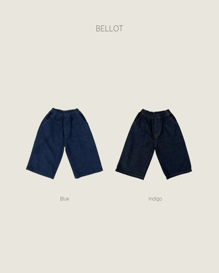 Non-Fade Denim Pants-BELLOT-9