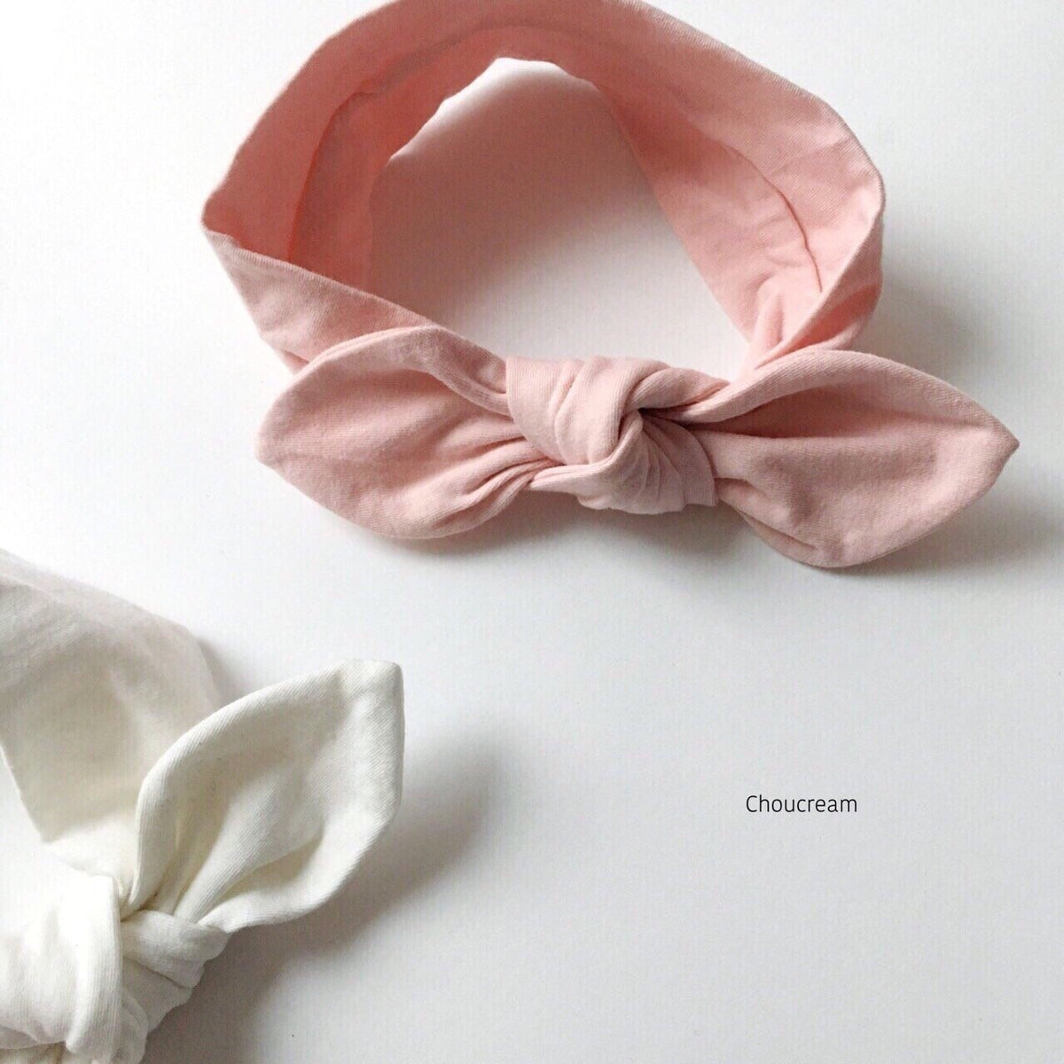 Solid Ribbon Headband-CHOUCREAM-17