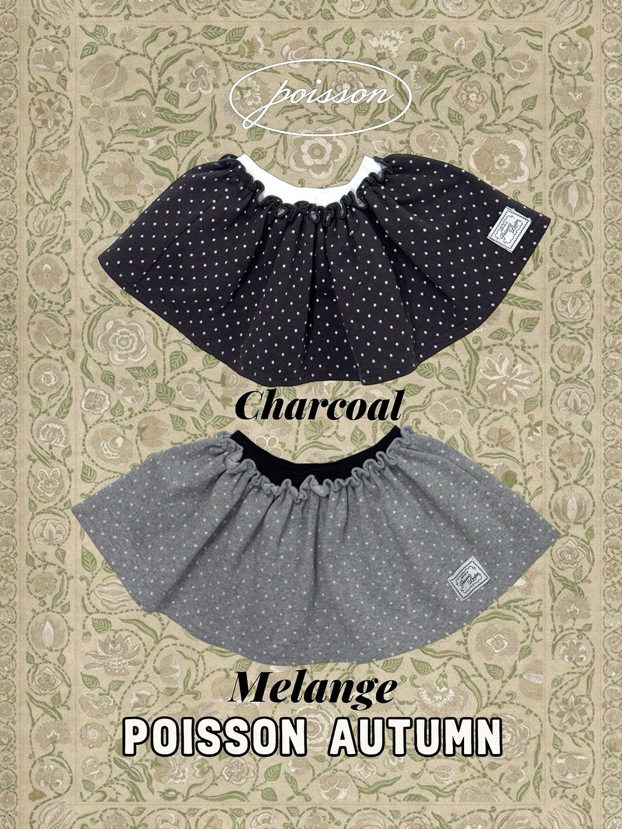 Petite Dot Skirt-POISSON-39