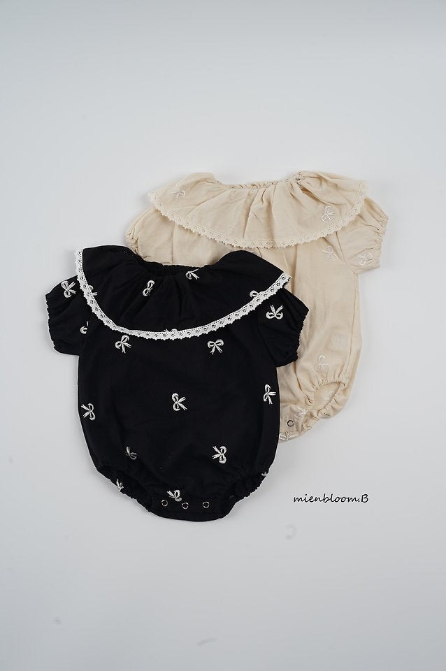 ribbon embroidery suit-mienbloom.B-1