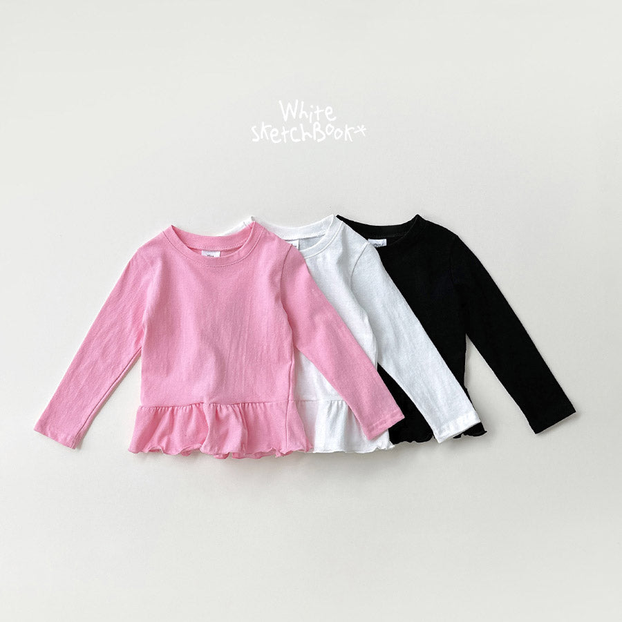 Frill Lettuce-Edge Tee-wsb-13
