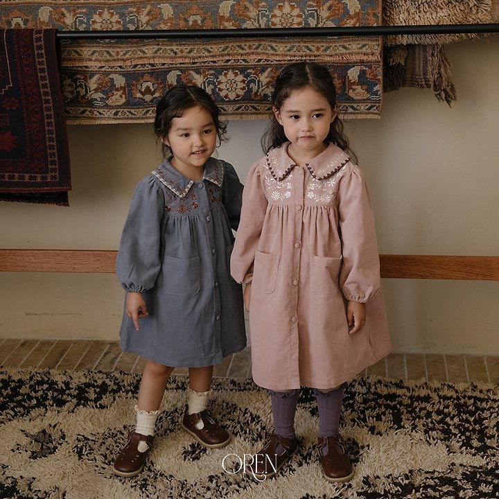 Kamil Corduroy Dress-OREN-20