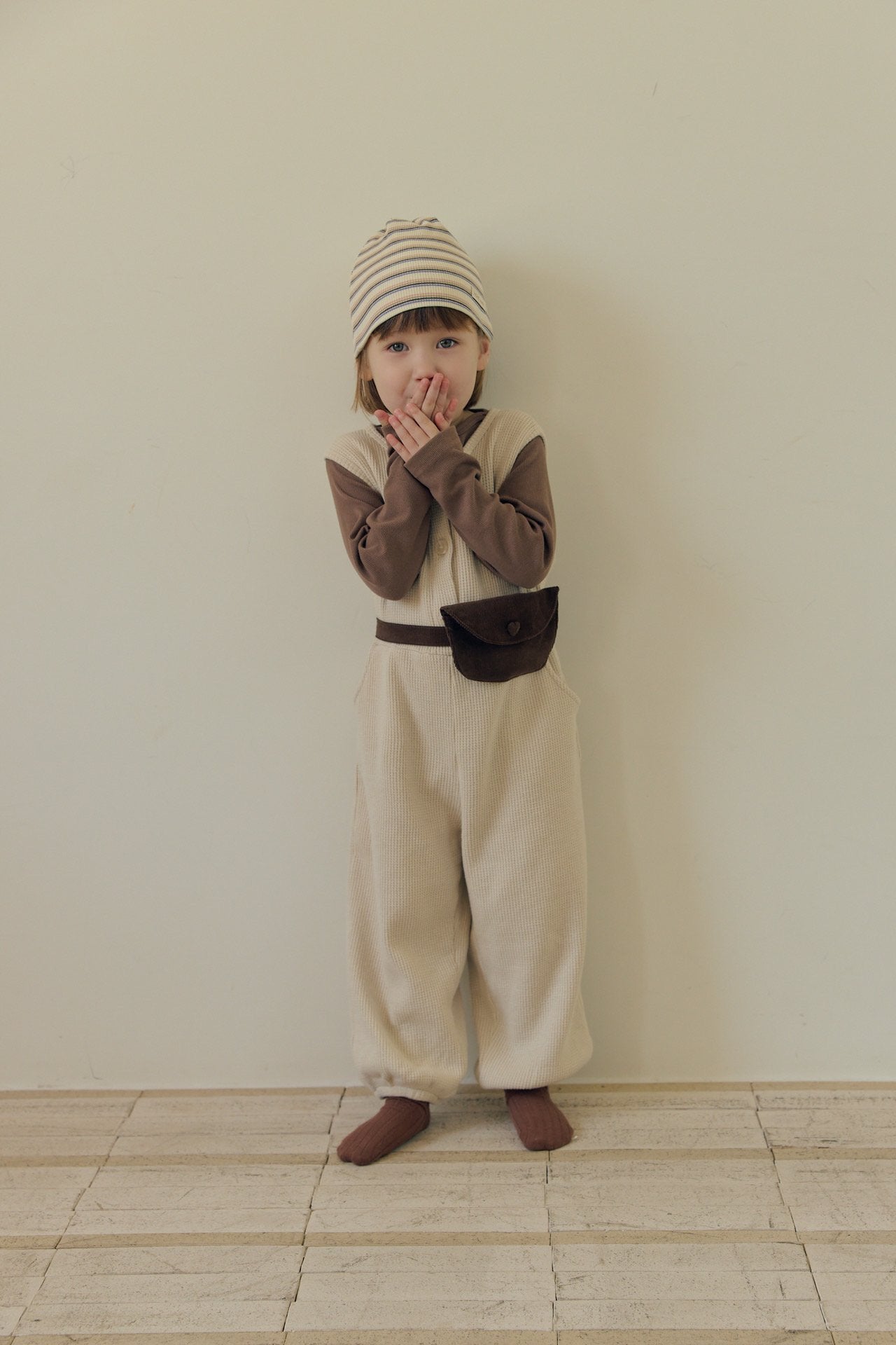 Waffle Button Suit-MOME-18