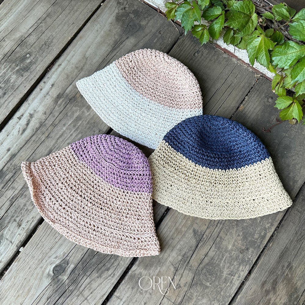 Casa Two-Tone Bucket Hat-OREN-4-1