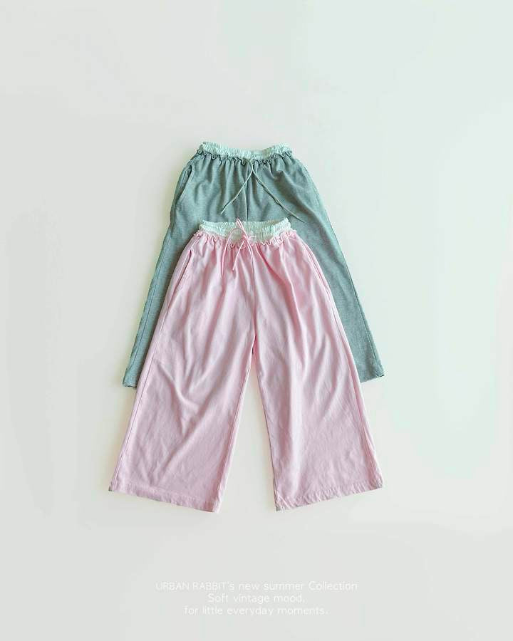 Sagging Wide Pants-URBAN RABBIT-22