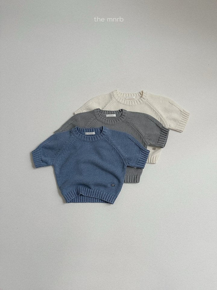 Emblem 3/4 Sleeve Knit-minirobe-10