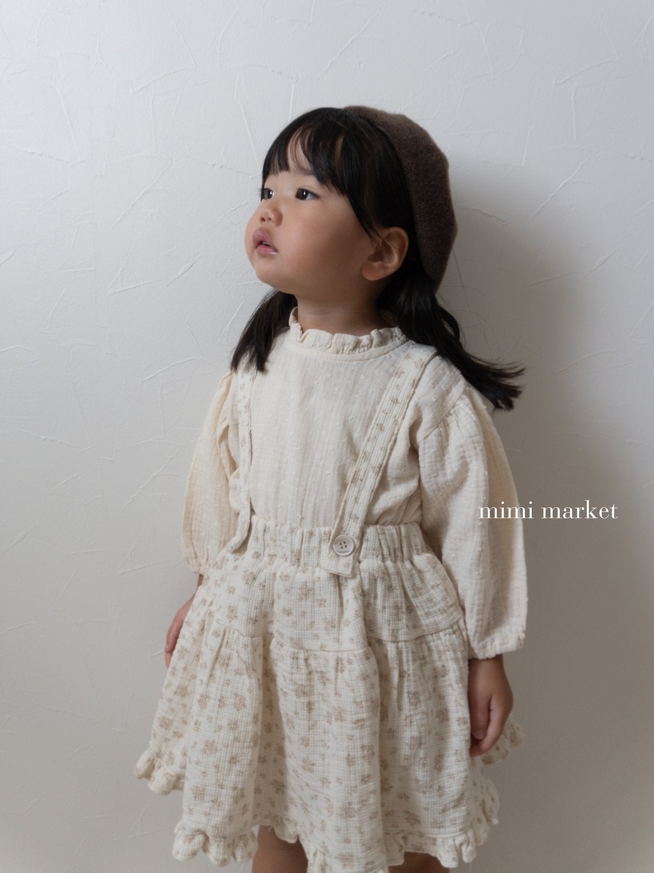 Frill Neck Blouse-mimi-market-10