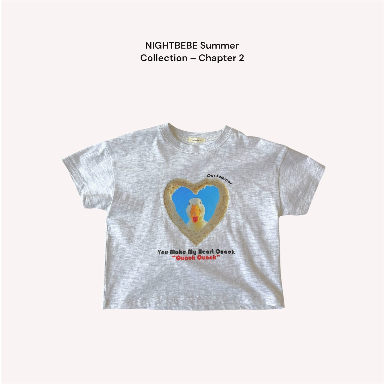 Duck Short Sleeve Tee-nightbebe-2-006