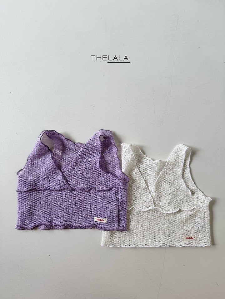 Mesh Knit Vest - the lala-2-14