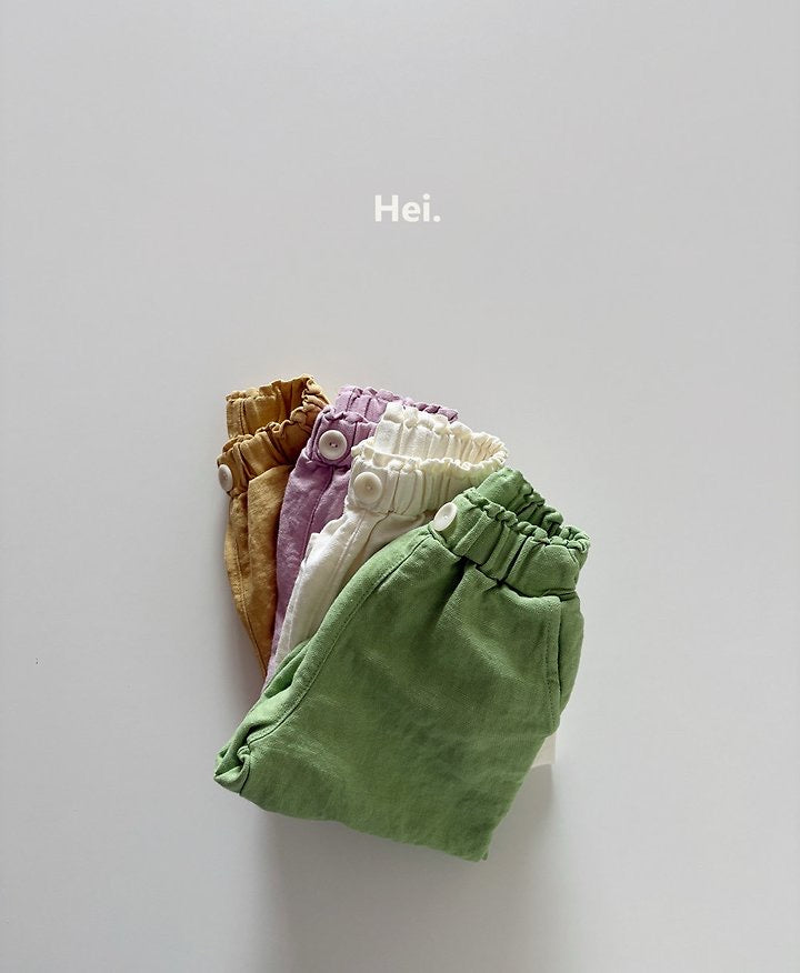 Linen Soft Pants-Hei-19