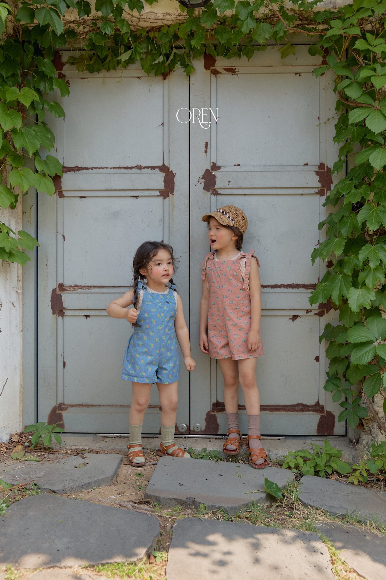 Camellia Jumper Overalls-OREN-4-30