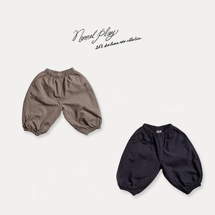 Normal Nylon Jogger Pants-normalplay-023