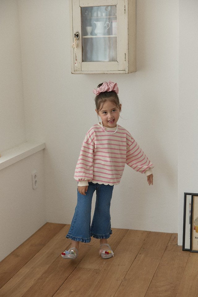 Bootcut Denim Pants-berryberry-49