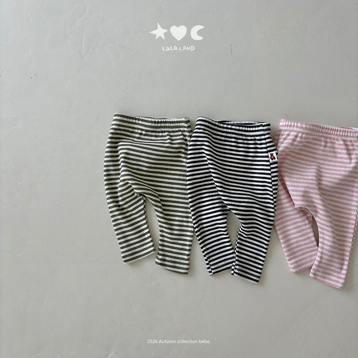 Bebe 23 B. Stripe Leggings-Lalaland-64