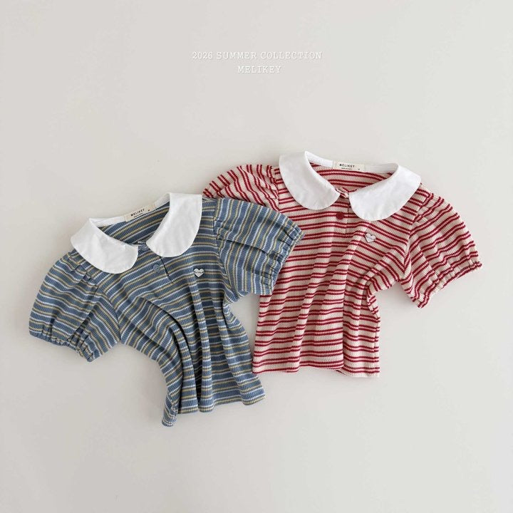 Soul Stripe Collar T-melikey-35
