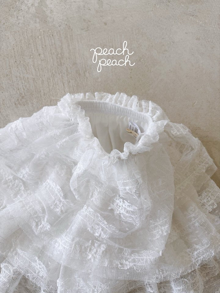 Antique Lace Skirt-peach peach-16