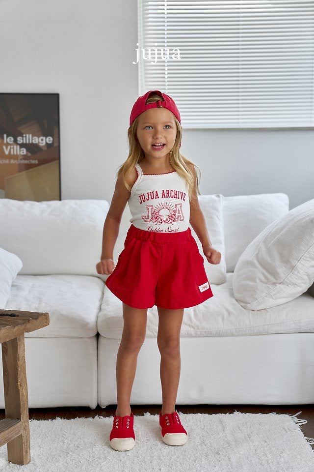 pin tuck shorts -jujua-20