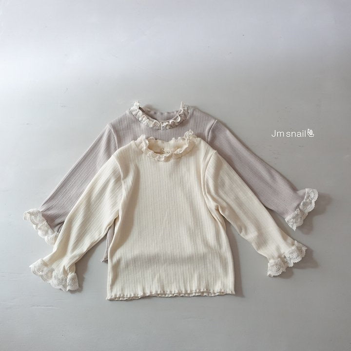 Soft Ribbed Lace T-jmsnail-20