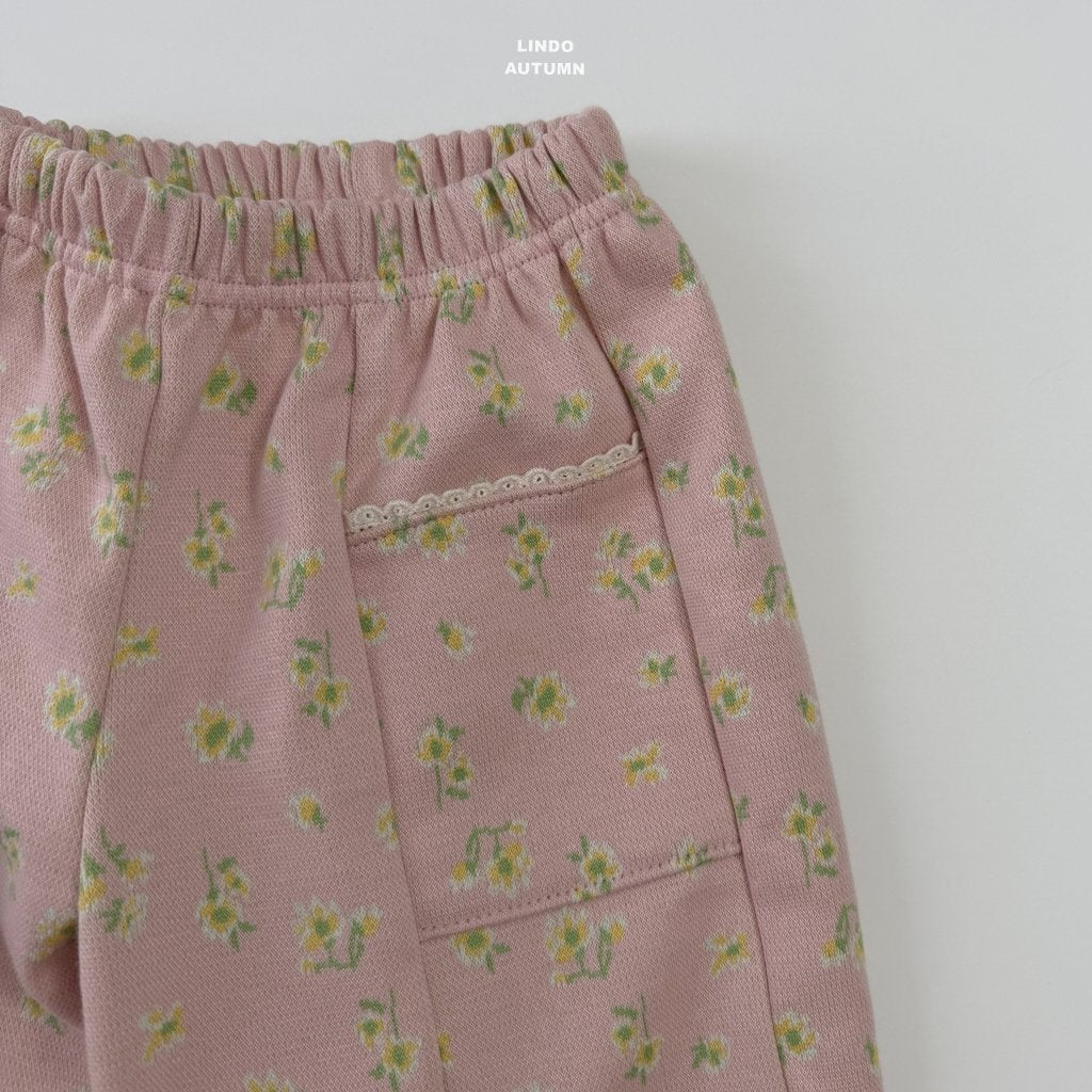 Bloom Waffle Pants-LINDO-33