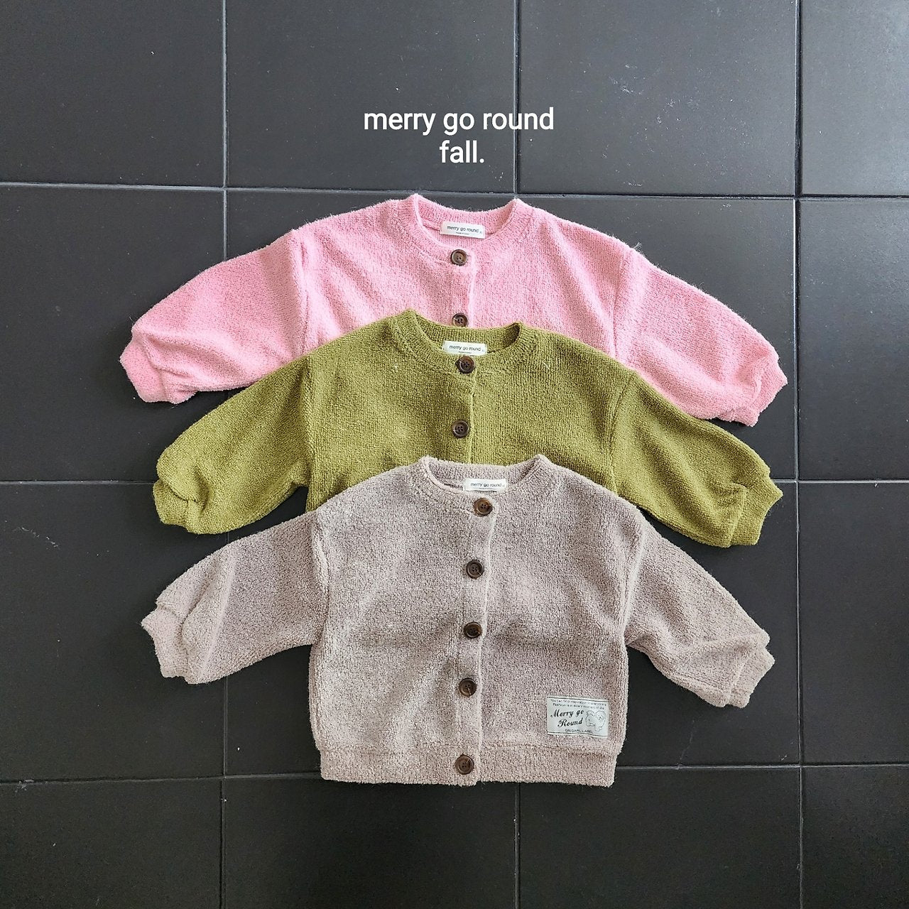 Fluffy Cardigan-merry go round-22
